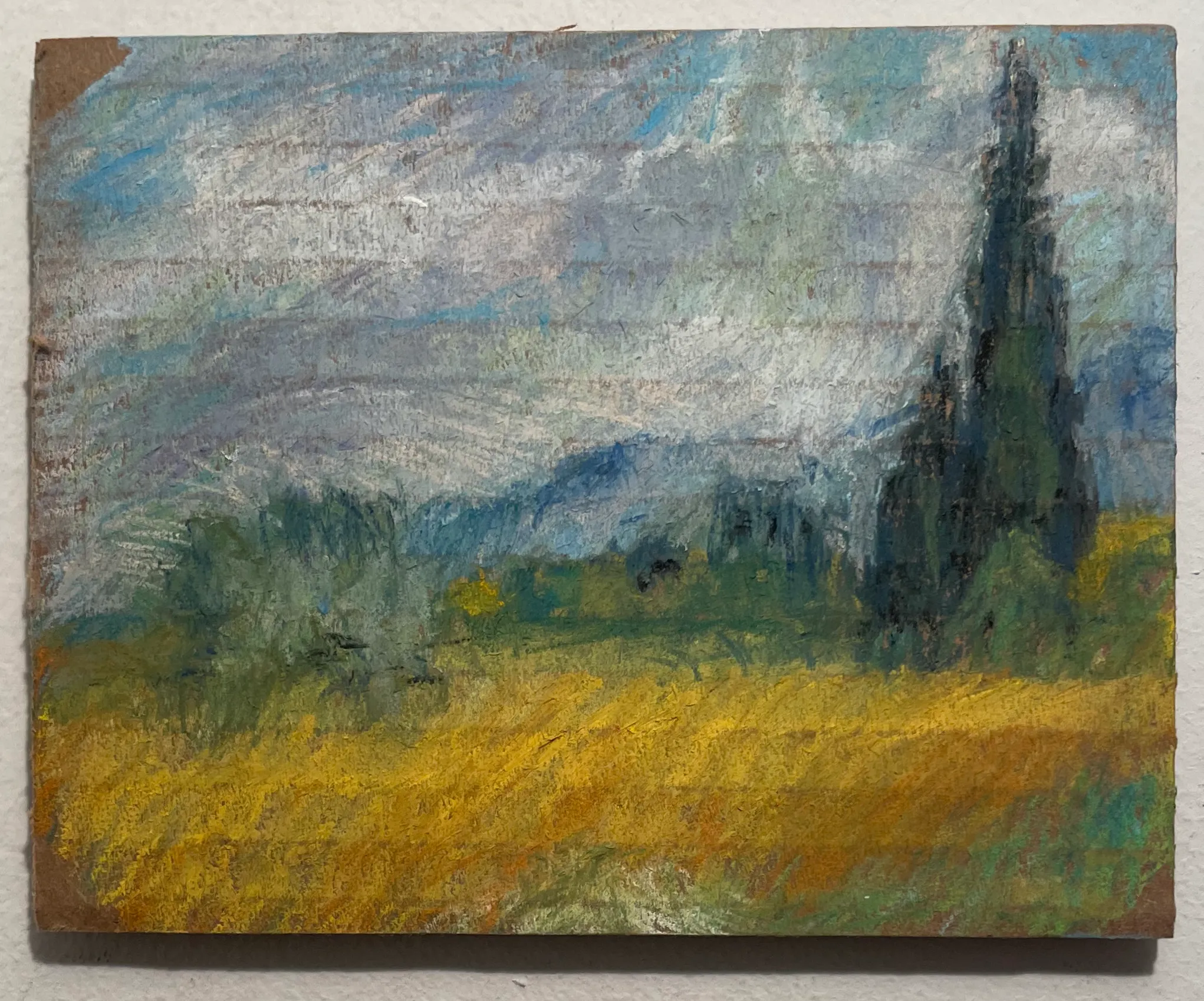 wheat-field-with-cypresses