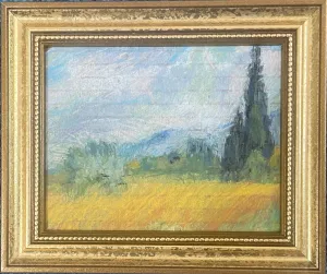 wheat-field-with-cypresses